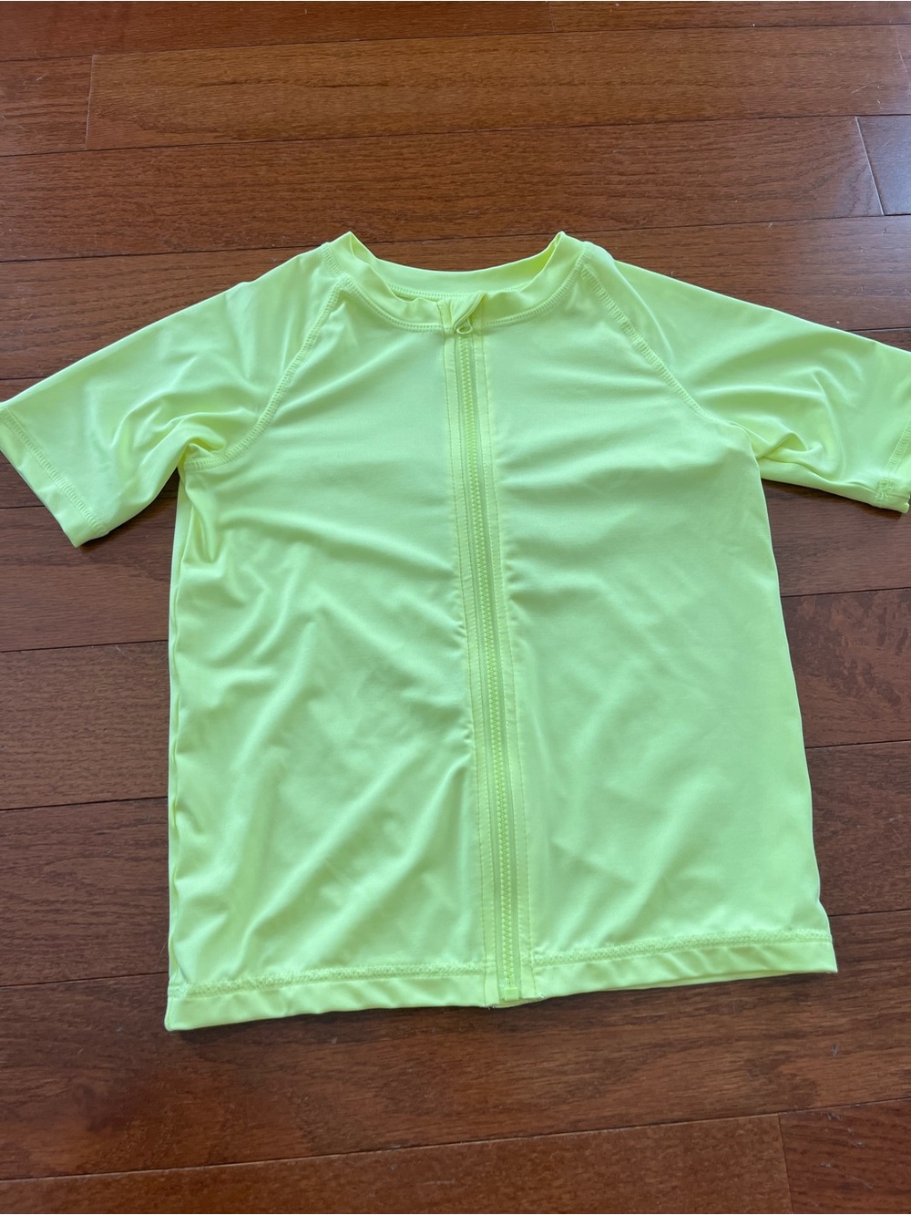 Boys 5T Swim Shirt Neon Yellow